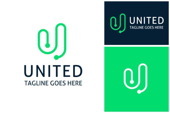 Download Initial Letter U Simple Modern Line Logo - Modern line Collection